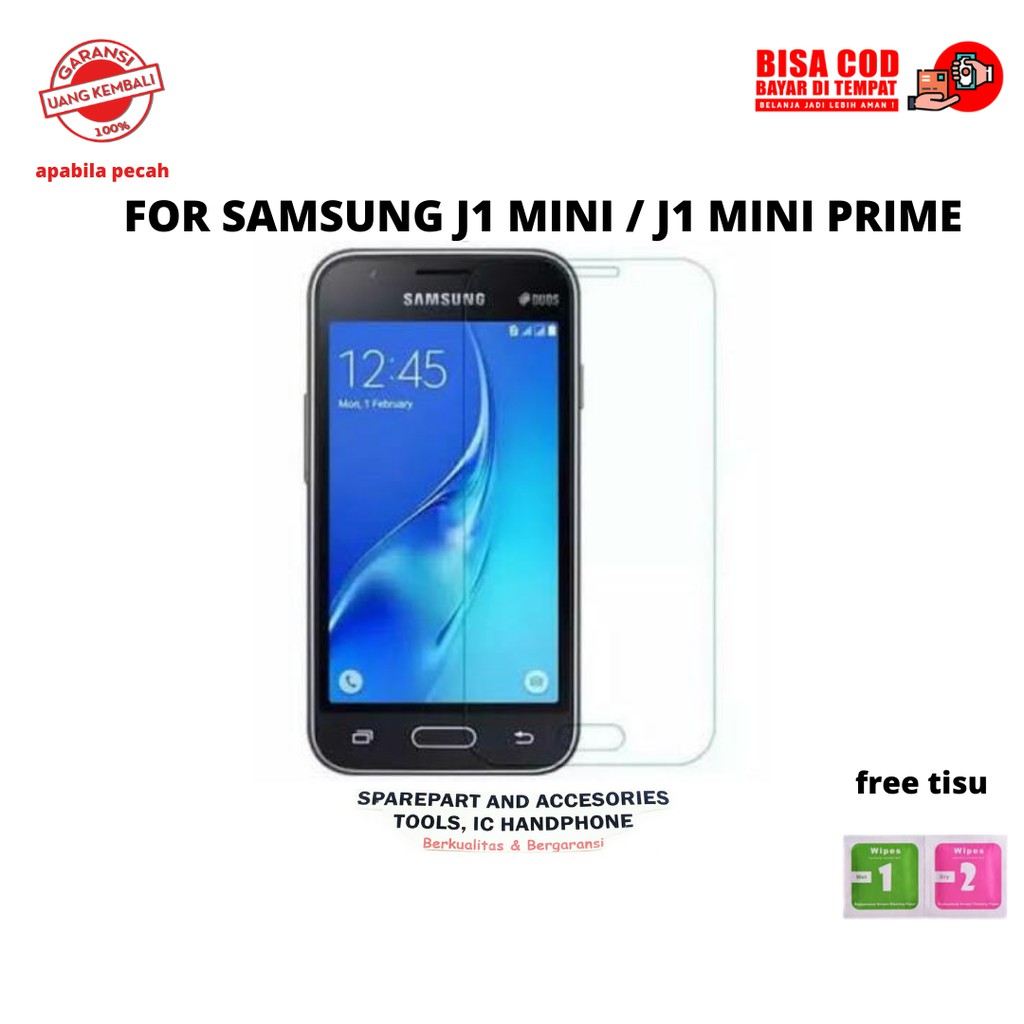 กระจกนิรภัย Samsung J1 Mini Prime J105f J106 คุณภาพระดับพรีเมียม