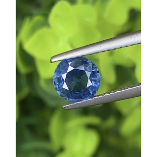 พลอย ไพลิน Blue Sapphire 1.50 กะรัต (Cts.) พลอยแท้ อัญมณีมงคลประจําวันเกิด