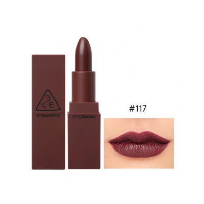 #117 ลดกระหน่ำ แท่งใหญ่ 3CE Mood Recipe Matte Lip Color
