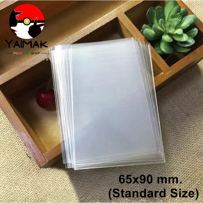 ซองใส ใส่การ์ด ดีและถูก ขนาด 65x90mm สำหรับ บัดดี้ไฟท์ ยูกิ โปเกมอนการ์ด การ์ดไอดอล เกาหลี โปเกม่อน ถุงแก้วใส ซองพลาสติก thumbnail 4
