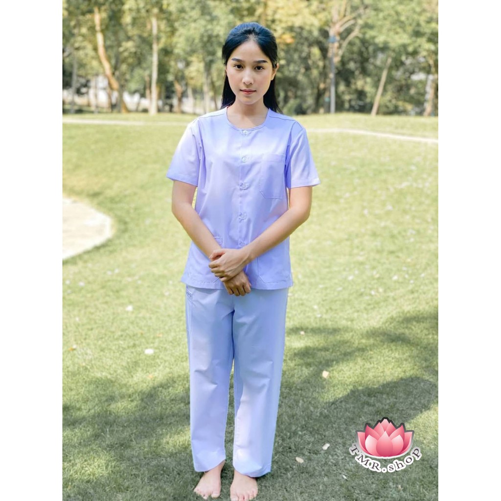 ​ชุดขาว ชุดขาวชาย ชุดปฏิบัติธรรมชาย ชุดชีพราหมณ์ มีทุกขนาด ใส่ได้ทั้งชายและหญิง