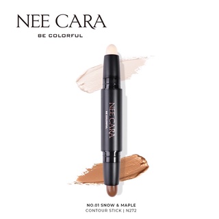 NEE CARA นีคาร่า ไฮไลท์ บรอนซ์เซอร์ คอนทัวร์ สติก N272  HIGHLIGHT &amp; CONTOUR STICK