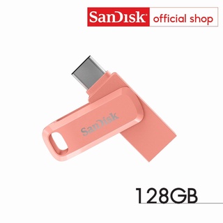 SanDisk Ultra Dual Drive Go USB Type-C 128GB Peach (SDDDC3-128G-G46PC, สีพีช)