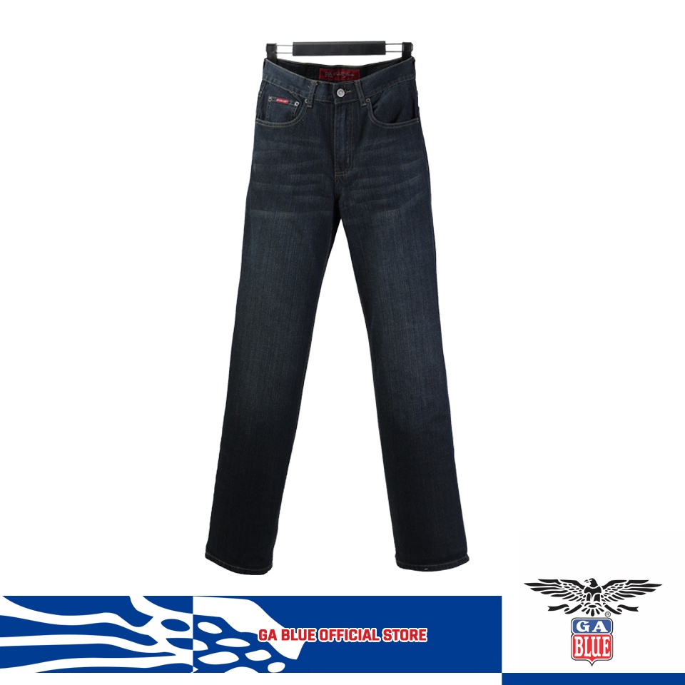 GA Blue 911 Mens Regular Rise Regular Fit Jeans - 1593