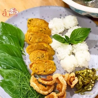 น้ำพริกหนุ่ม (เผ็ดน้อย) น้ำหนักสุทธิ 100 กรัม (อาหาร ของกิน อาหารเหนือ)