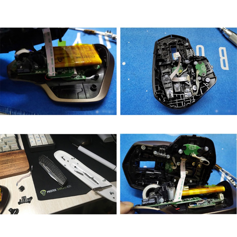 Moon4 เมาส์ปุ่มด้านข้างเมนบอร์ดแผงวงจรสายเคเบิลแบบยืดหยุ่นสําหรับสาย MX Master 2S