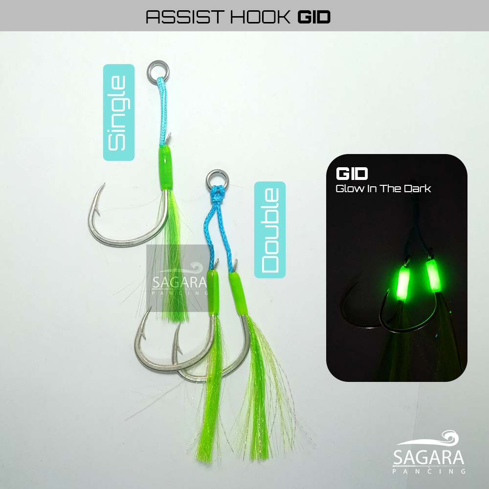 Assist Hook GID Hook Pike Fishing Hook