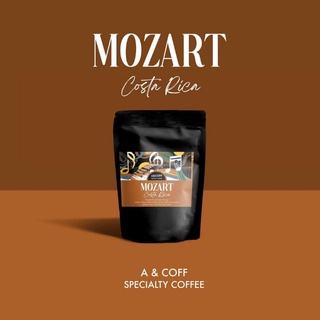 Costarica Mozart musician เมล็ดกาเเฟนอกปริมาณ200g