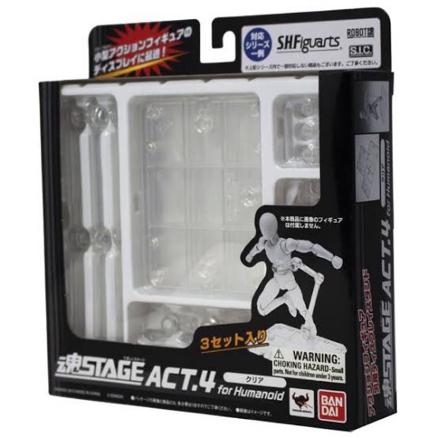 BANDAI : S.H.Figuarts TAMASHII NATIONS STAGE ACT-4 CLEAR Ver. bandai