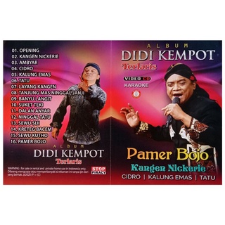 อัลบั้มเพลง Didi Kempot VCD Cassette