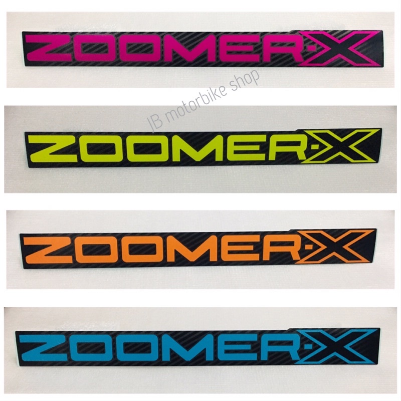 สติ๊กเกอร์ ZOOMER-X เเท้ศูนย์ 164mm.-330mm.