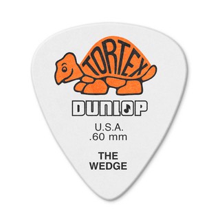 ปิ๊กDunlop รุ่น TORTEX  WEDGE  0.60 mm ส้ม