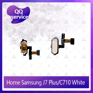 Home Samsung J7Plus/C710 อะไหล่สายแพรปุ่มโฮม แพรโฮม Home Set (ได้1ชิ้นค่ะ) อะไหล่มือถือ คุณภาพดี QQ service