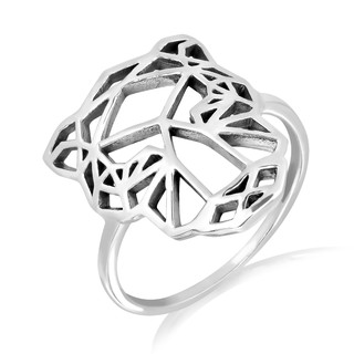 MachuSilver แหวนเงินแท้ 925 Sterling Silver เสทอ ลายเส้น พร้อมถุงกำมะหยี่