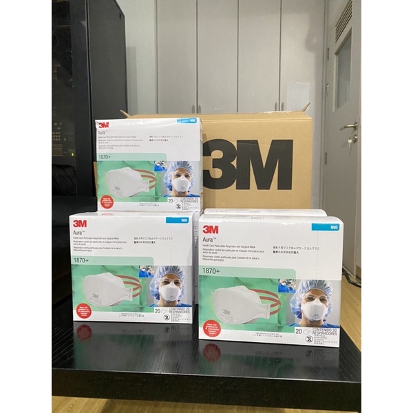 หน้ากากอนามัย N95 ของแท้จาก 3M รุ่น1870