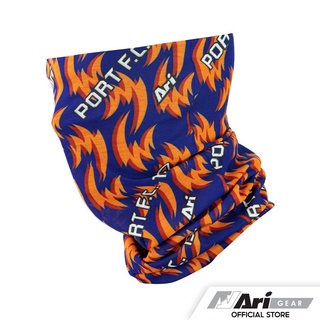 ARI PORT FC 2022/2023 MULTIPURPOSE HEADBAND - ORANGE/BLUE/WHITE ผ้าโพกหัว อาริ การท่าเรือ เอฟซี สีส้ม