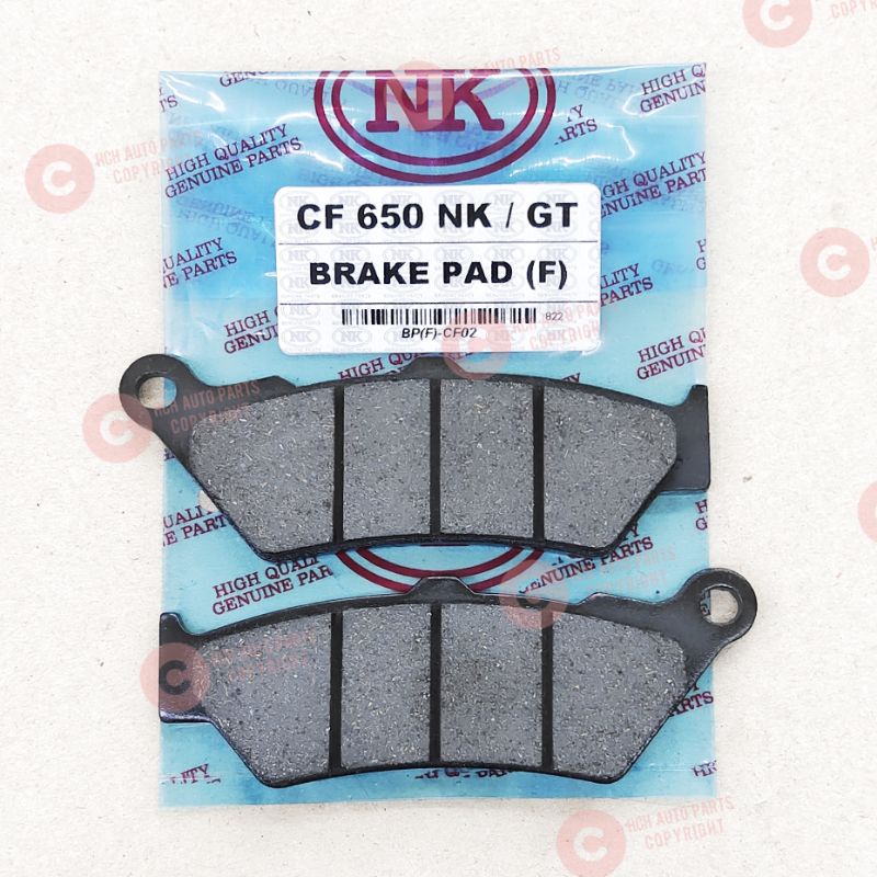 ผ้าเบรก (FRONT) - CF MOTO - CF 650NK / 650GT/ 650MT (NK)