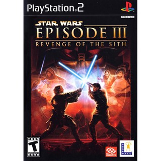 Star Wars Episode III Revenge of the Sith ps2 แผ่นเกมส์ps2 เกมเพล2 เกมplay2