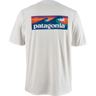 [S-5XL]เสื้อยืดแขนสั้นลําลอง พิมพ์ลาย Patagonia Patagonia สวมใส่สบาย สไตล์คลาสสิก และไม่ซ้ําใคร สําหรับผู้ชาย 124540