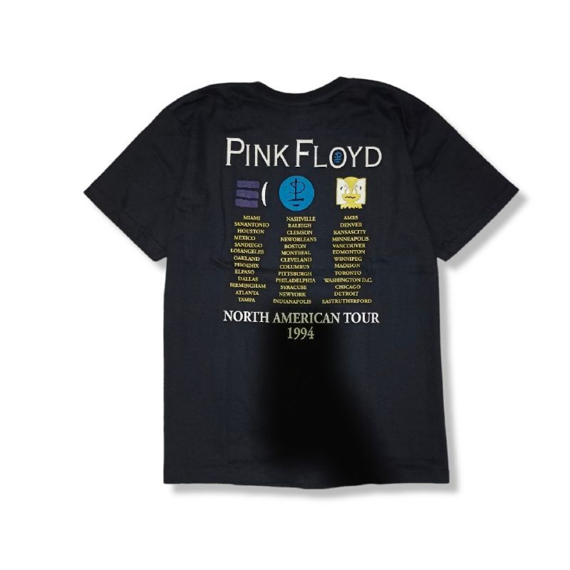 เสื้อวง Pink Floyd ลายหน้า+หลัง