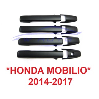 ครอบมือจับประตู Honda Mobilio BR-V BRV 2014 - 2017 ครอบมือเปิดประตู ฮอนด้า โมบิลิโอ บีอาร์วี ครอบมือเปิด ครอบมือจับ