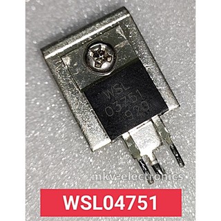 WSL03751 , 03751 ทรานซิสเตอร์  NPN 1.5A 800V (สินค้ามือสอง)