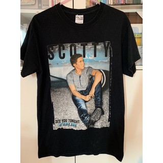 เสื้อยืดผ้าฝ้ายพิมพ์ลายขายดี เสื้อ Scotty Mccreery Tour🔥