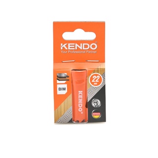 KENDO 41002227 โฮลซอเจาะเหล็ก 22 mm. (1 ชิ้น/แพ็ค) แบบลึก