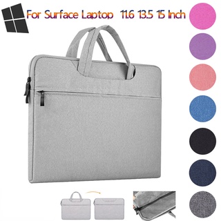 เคสแล็ปท็อป แบบพกพา สําหรับ Microsoft Surface Laptop 2 3 4 13.5 15 2017 2018 2019 2021 Surface Pro Go 2 3 4 5 6 7 X Book