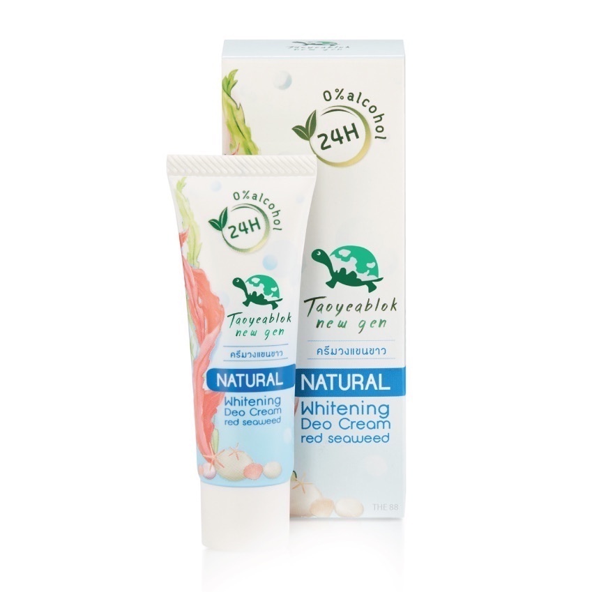 JT Natural Whitening Deo Cream เต่าเหยียบโลก นิวเจน ครีมวงแขนขาว   x 1 ชิ้น    @svl