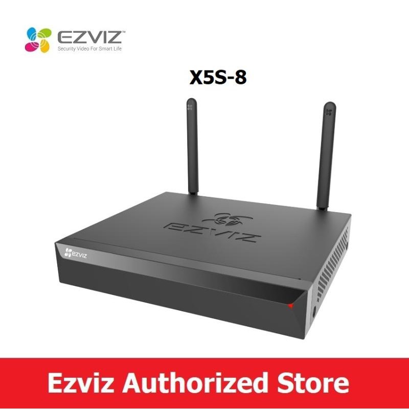 Ezviz เครื่องบันทึกกล้องวงจรปิดไร้สาย รุ่น X5S-8w NVR IP Wi-Fi Video Recorder BY EZVIZ Authorized Store