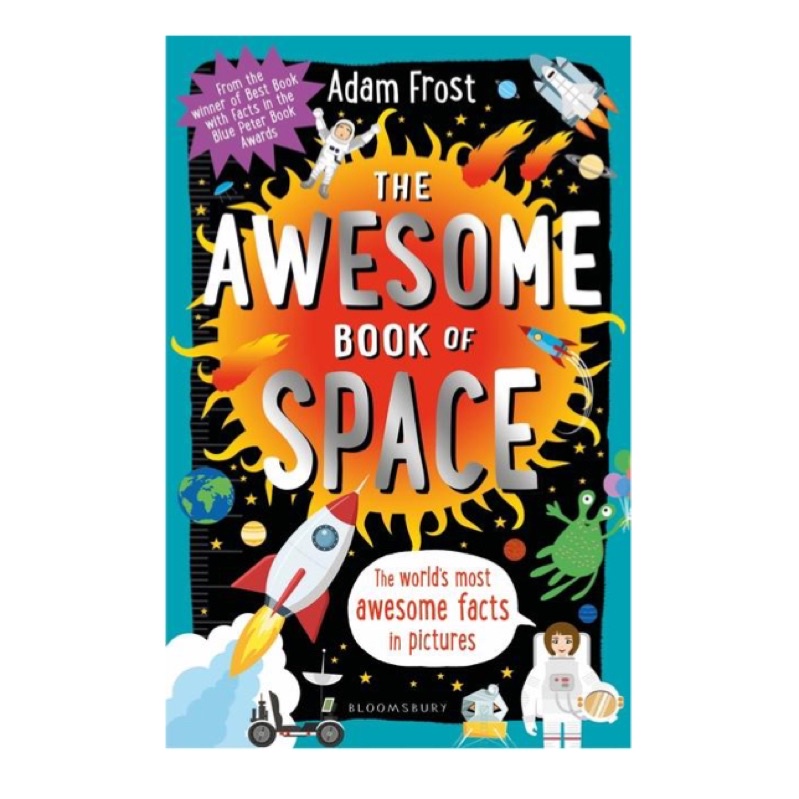 พร้อมส่ง แนวStem 7-9ขวบ Adam Frost The Awesome Book of Space