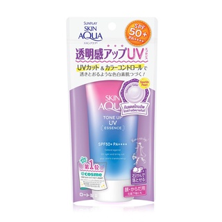 กันแดด Skin Aqua Tone Up UV Essence SPF50+ PA++++ 80g