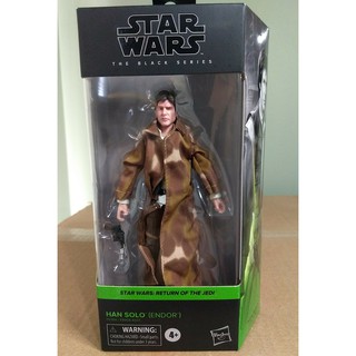 ของเล่นสตาร์วอร์ Star Wars The Black Series Han Solo (Endor) (Return of the Jedi)