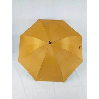ร่ม ร่มถวายพระ 30นิ้ว รหัส30143-3 โครงเหล็ก/ไฟเบอร์ สีไพร(พระ) UV ผ้าหนา กันแดด กันน้ำ กันลมดี งานไทย
