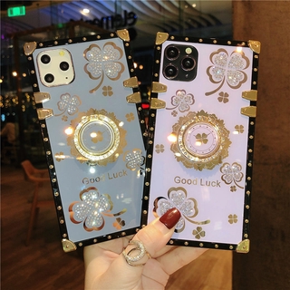 Fashion Trend Lucky Flower OPPO Reno8Z Reno7Z 5G Reno5 Reno4 Reno 8Z 4 5 5Pro 7Z 2F A57 2022 4G 5G A7 A5S A12 เคสมือถือ Soft TPU Case เคสป้องกัน Trending big names