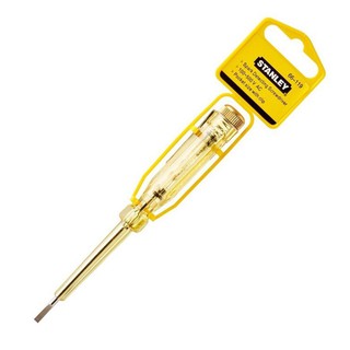 STANLEY ไขควงลองไฟ 5.1/2" 500volt  รุ่น 66-119  สแตนเล่ย์