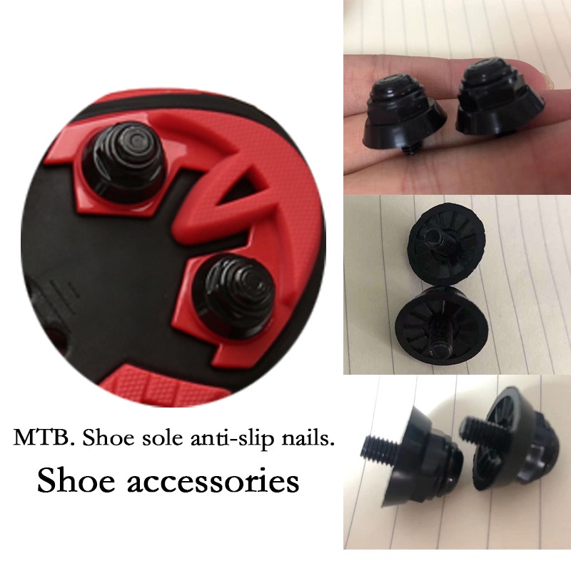 Non-slip Toe Nails MTB รองเท้าขี่จักรยานอุปกรณ์เสริมรองเท้าเล็บปีนเขา Cleats