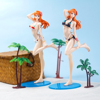 Pirate One Piece Nami Hand-made Model Swimsuit Girl Home Decoration Car Dollanime action figures doll toys action figure toys action figure Figures dolls models