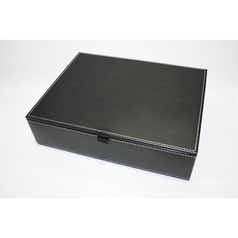 กล่องหนัง กล่องอเนกประสงค์ กล่องเก็บรีโมท ขนาด20x26x6.5cm By Dee leather shop ราคาถูก Shopee Lazada