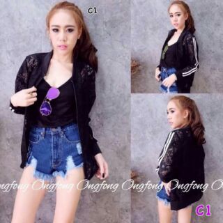 งานลูกไม้สวยมากจ้ะ
Jacket ผ้าลูกไม้อย่างดี