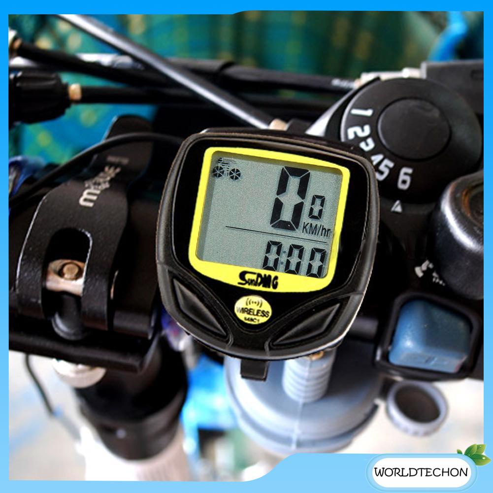 ☃❤ready❤Wireless LCD Bike Computer Odometer Speedometer Cycle Bicycle Waterproof