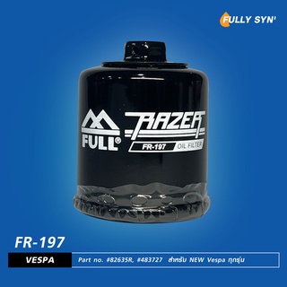 FULL RAZER FR-197 กรองเครื่อง Vespa All new models ทุกรุ่น