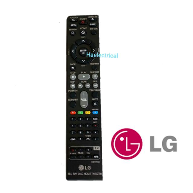 รีโมทโฮมเธียเตอร์ LG DVD Blu-Ray
