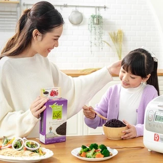 หงษ์ทองไลฟ์ ข้าวไรซ์เบอร์รี่ Organic ขนาด 1 กิโลกรัม (6 กล่อง)R6
