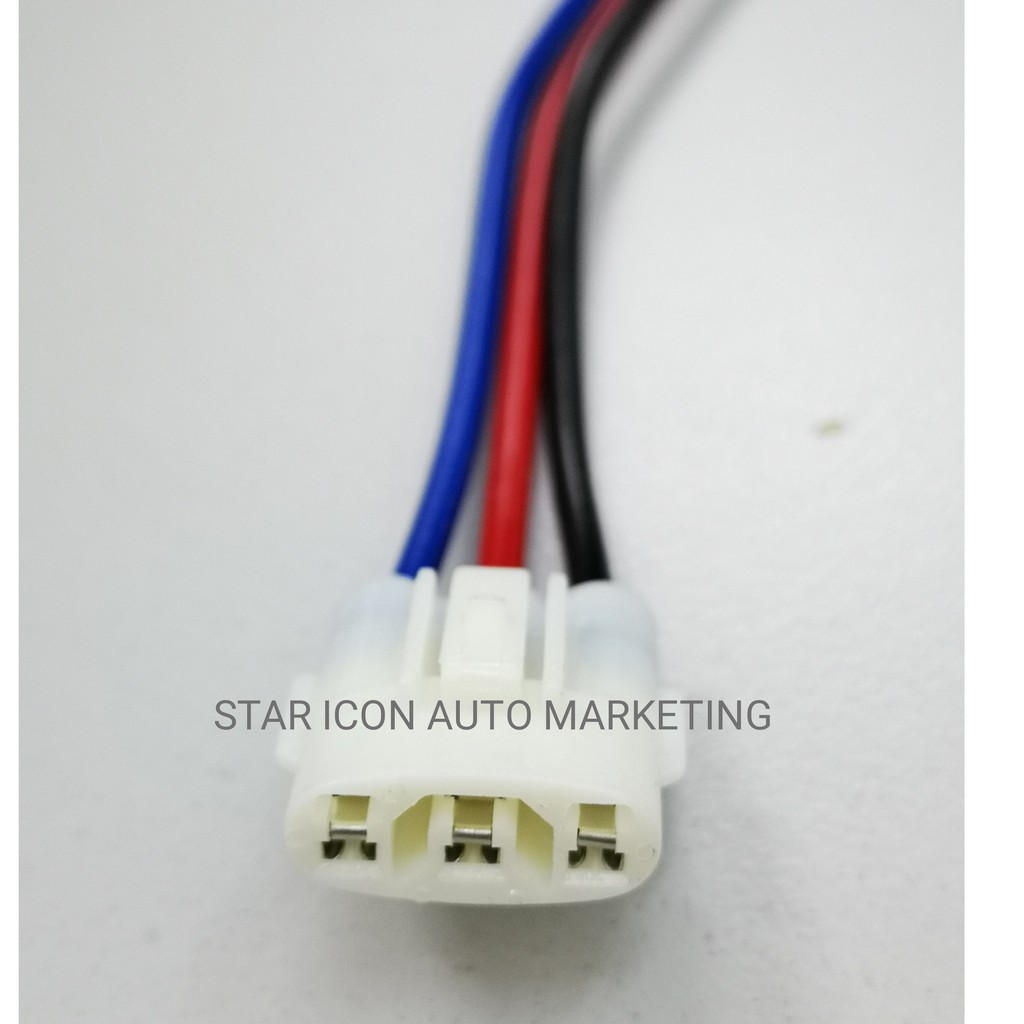 Perodua Myvi Alza Viva Reverse Sensor Socket Connector (3pin)