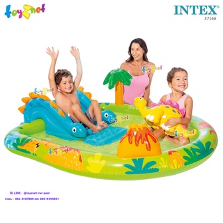 Intex สระสไลเดอร์ ลิตเติ้ล ไดโน่  1.91x1.52x0.58 ม. รุ่น 57166