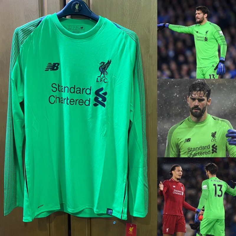 [ของแท้] เสื้อแขนยาว Liverpool GK Away Jersey 2018/19 มือหนึ่ง ของแท้ ป้ายห้อย  เสื้อปีแชมป์ UCL