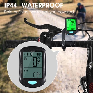 Outdoor Digital Wireless Multifunctional Waterproof Cycling Portable Easy Install LCD Backlight Screen Bicycle Computer