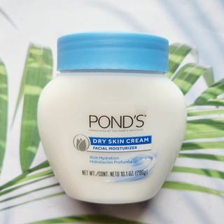 (Ponds®) Dry Skin Cream Facial Moisturizer 286 g พอนด์ส ครีม มอยส์เจอไรเซอร์บำรุงผิวหน้า สำหรับผิวแห้ง